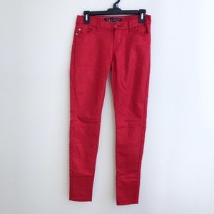 Red Soft Denim